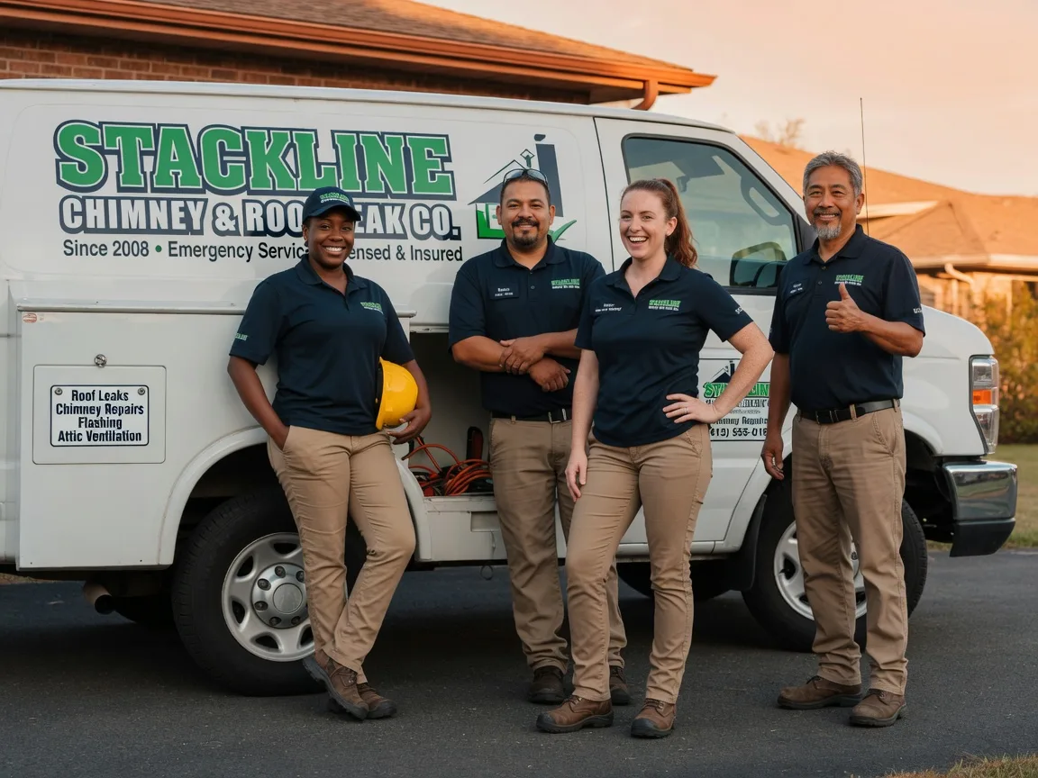 Chimney flashing repair company in Coshocton, OH